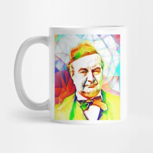 Charles Augustin Sainte-Beuve Colourful Portrait | Charles Augustin Sainte-Beuve Artwork 11 Mug